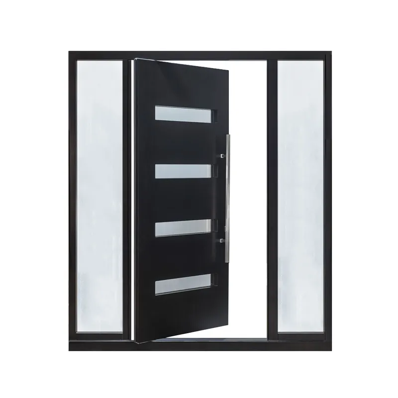 باب محوري خشبي من الميلامين حديث مقاوم للماء للغرفة الخارجية