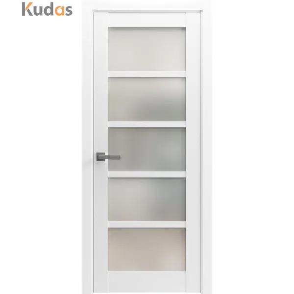 غرفة الجملة سوينغ باب عالي الجودة سعر باب خشبي زجاجي داخلي