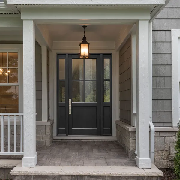 أبواب خشبية مقاومة للحريق من الخشب الصلب مقاومة للحريق