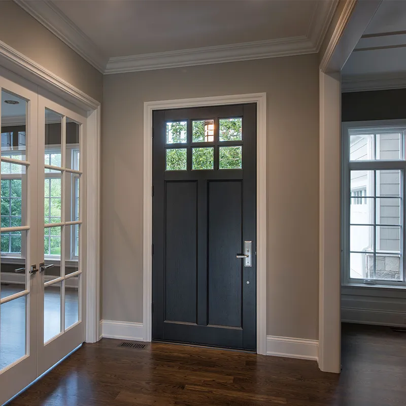 أبواب الدخول الأمامية أبواب خشبية خارجية كلاسيكية وقوية
