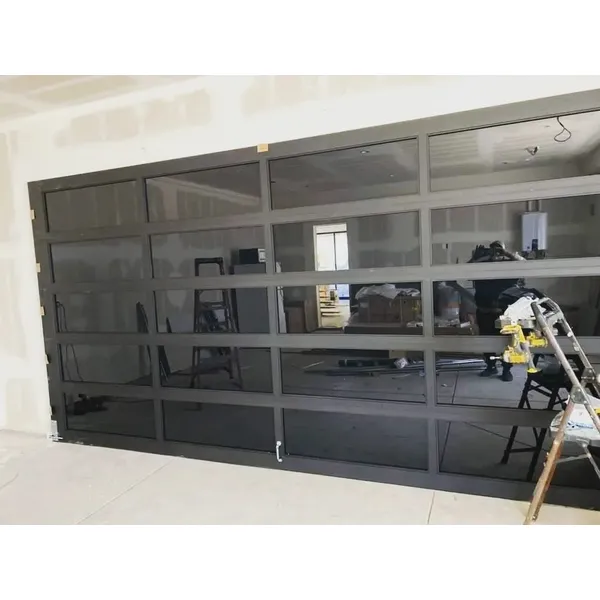 Factory custom villa house modern design exterior door garage door