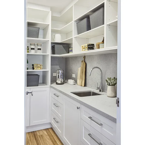 لوحة بولي كلوريد الفينيل حديثة لملف تعريف لخزانة مطبخ الزاوية السحرية