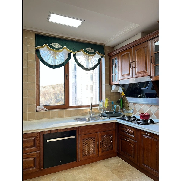 خزائن مطبخ معيارية عالية اللمعان