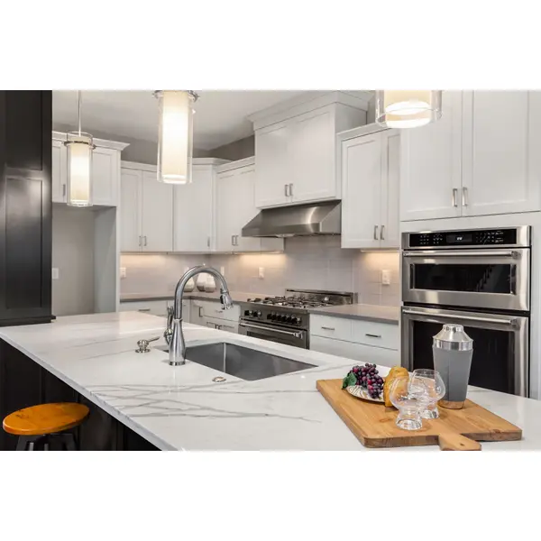 Modular solid wood kitchen cabinets