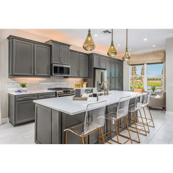 عالية اللمعان الاكريليك الفاخرة خزانات المطبخ البلاستيكية خزائن المطبخ