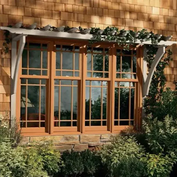 Aluminium Tilt And Turn Window Tempered Glass Casement Windows