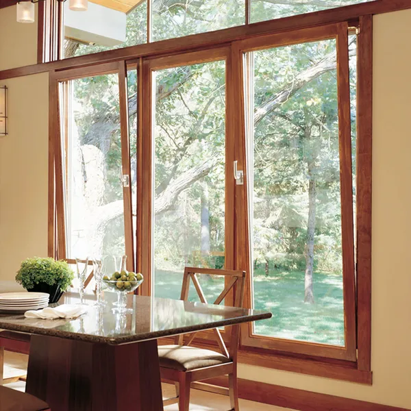 نافذة الألومنيوم الإطار الضيق الحرارية كسر النوافذ بابية الألومنيوم