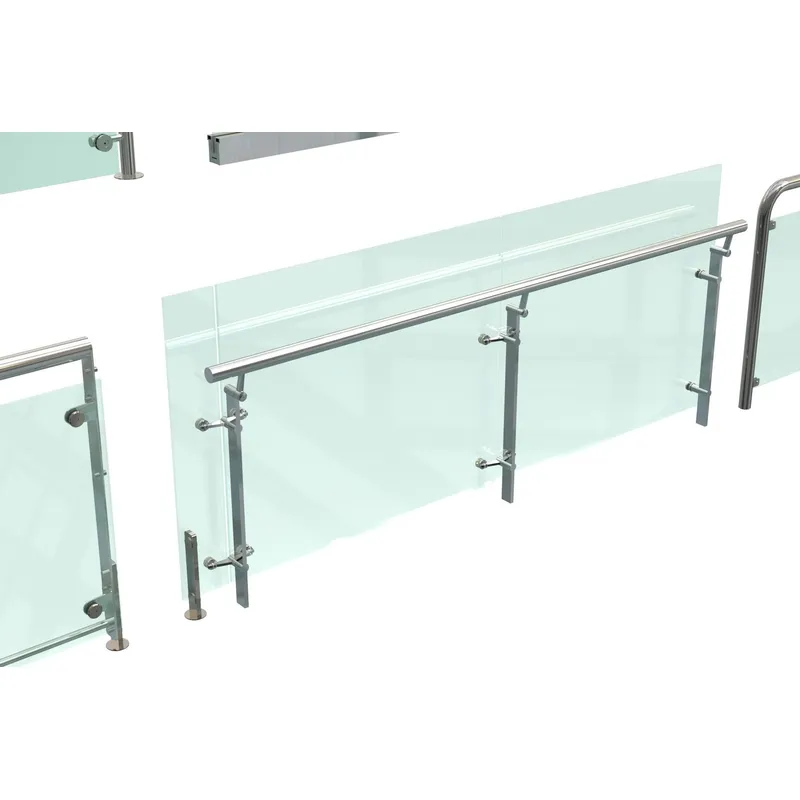 Modern Balcony Glass Railing