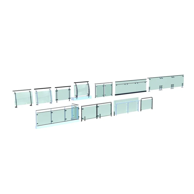 Steel Glass Design for the Balcony Railing