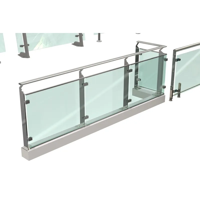 Steel Glass Design for the Balcony Railing