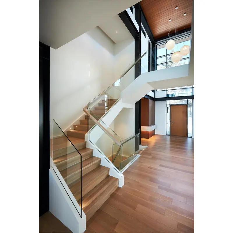 Glass balcony Handrails Glass Railing