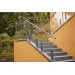 Standoff Glass Railing Stair Frameless Glass Balustrade Railing