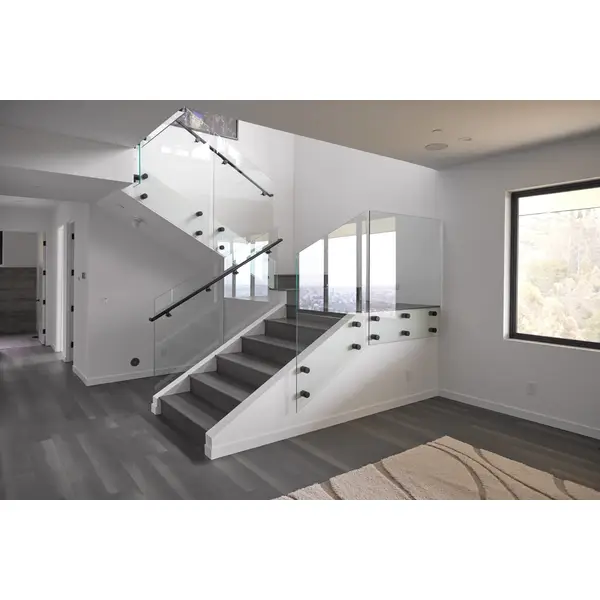 Laminated Safety Tempered Glass Railing for balustrade handrail