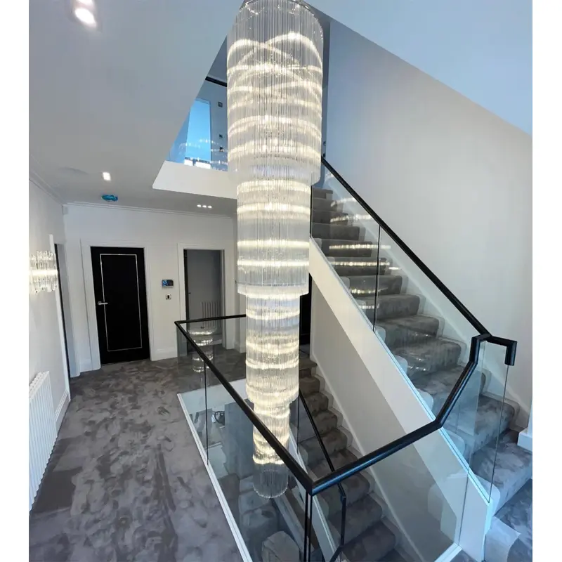 Simple Glass Railing Design for the Balcony