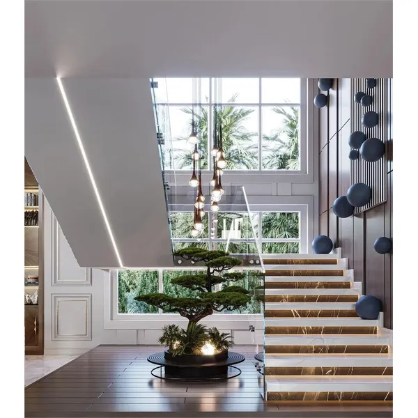 Side mounted toughened glass railing