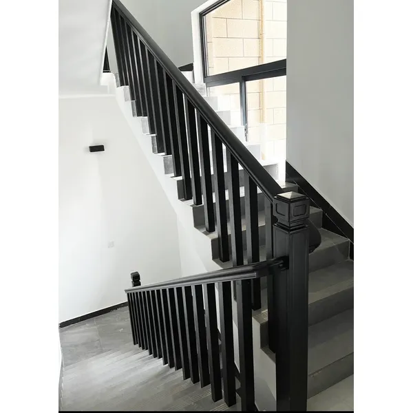 Galvanized Steel Metal Balustrade Aluminum Balcony Railing