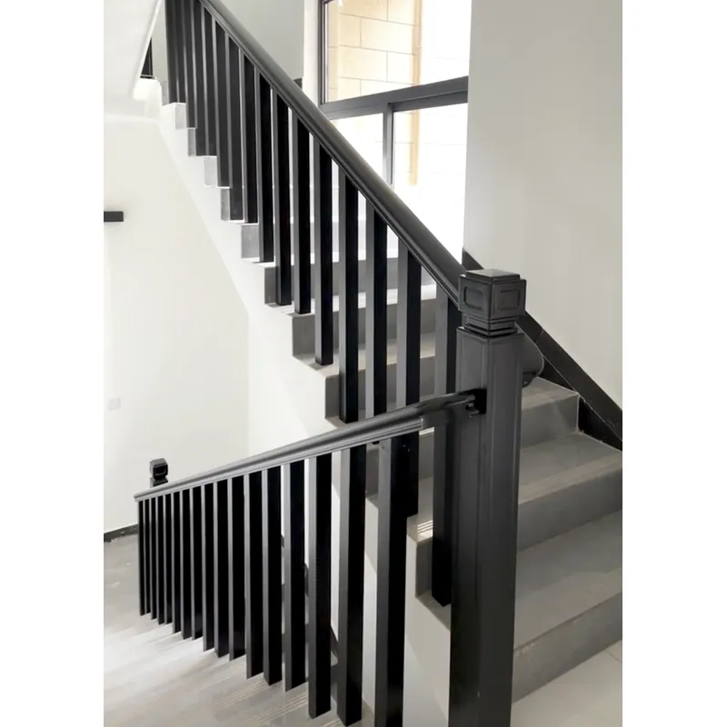 Galvanized Steel Metal Balustrade Aluminum Balcony Railing