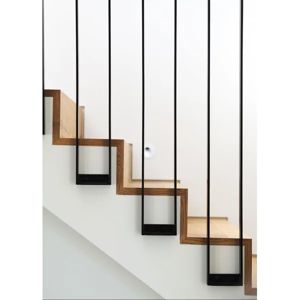 الحديثة فيلا حديقة الألومنيوم سطح الشرفة درابزين معدني