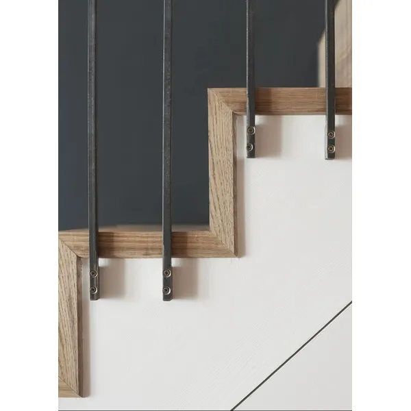 الحديثة فيلا حديقة الألومنيوم سطح الشرفة درابزين معدني