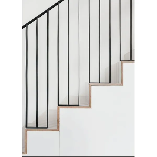 الحديثة فيلا حديقة الألومنيوم سطح الشرفة درابزين معدني