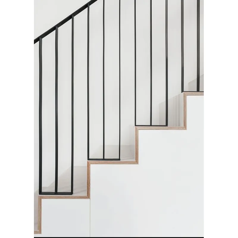 الحديثة فيلا حديقة الألومنيوم سطح الشرفة درابزين معدني