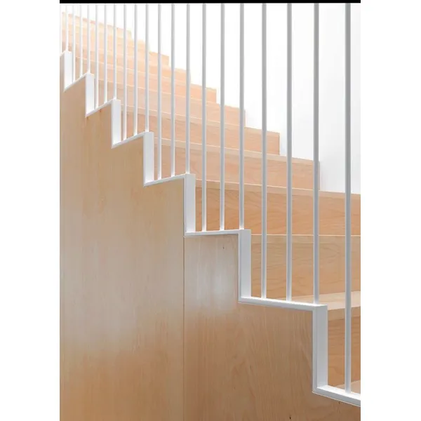 الحديثة فيلا حديقة الألومنيوم سطح الشرفة درابزين معدني