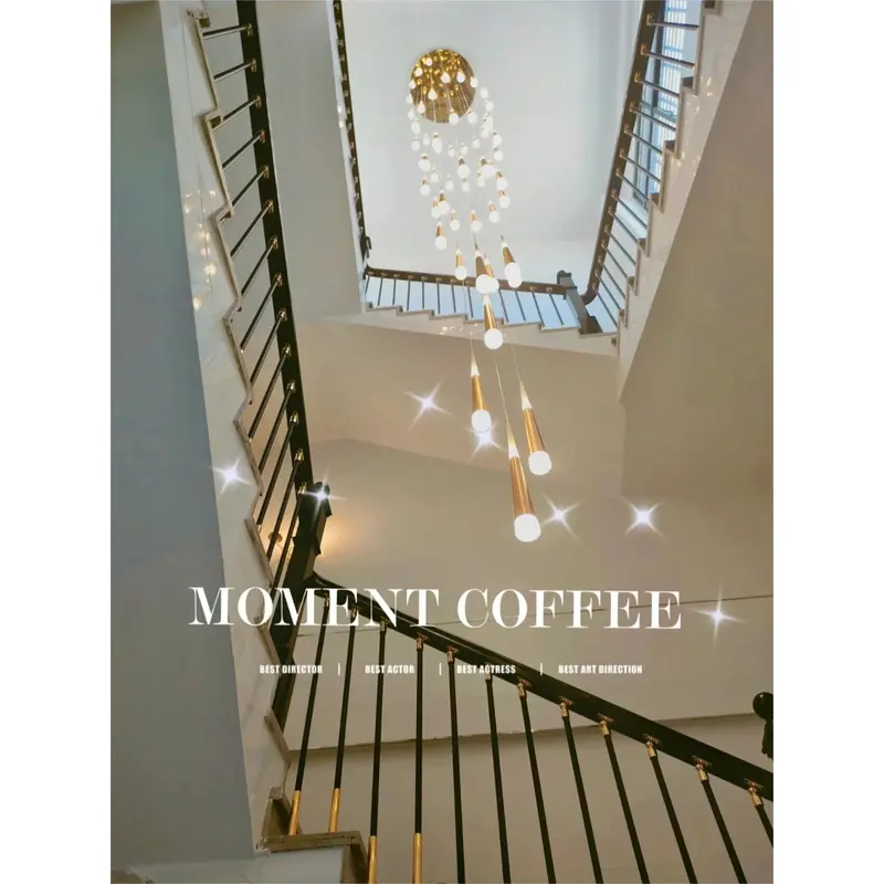 Outdoor Steel handrail wrought iron stair railing