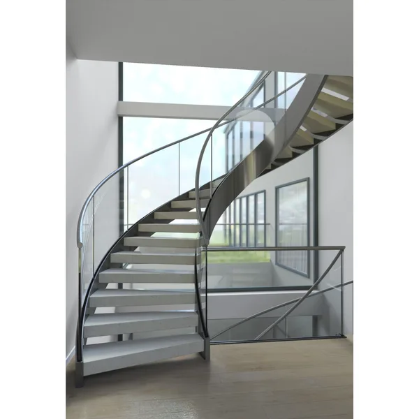 Prefabricated Stairs Outdoor Stairs Spiral Metal Staircase