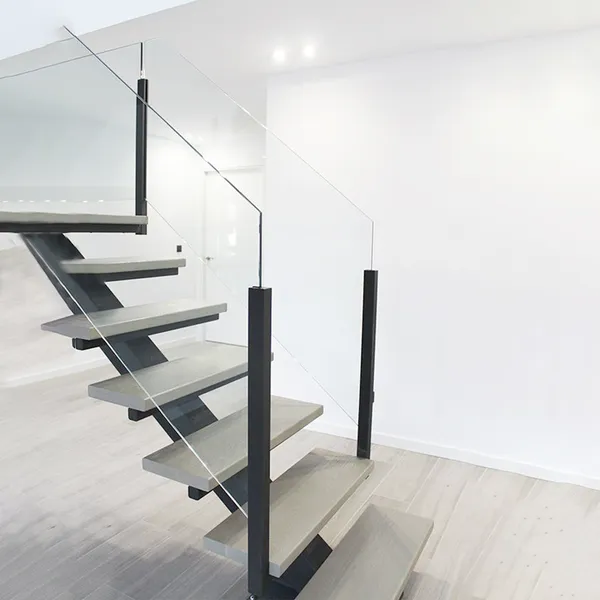 Custom Interior Wood Stairs Modern Stairs Mono Steel Stringer