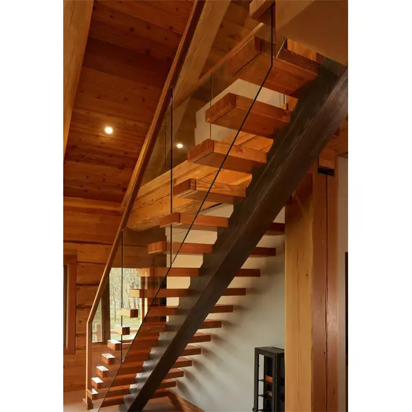 Fohsan factory prefabricated customized mono stringer staircase