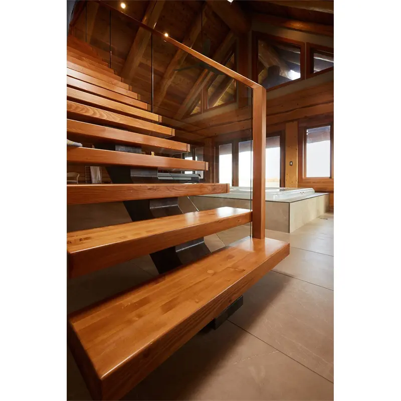 Fohsan factory prefabricated customized mono stringer staircase