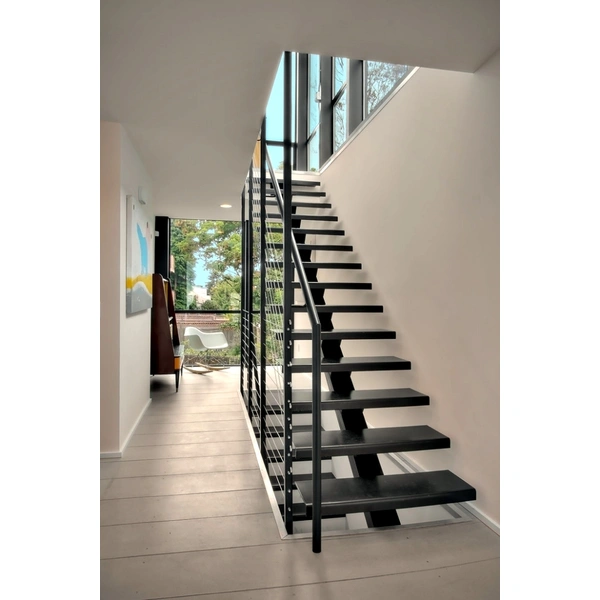 حالة درج عائم داخلي عالي الجودة سلالم أحادية سترينجر