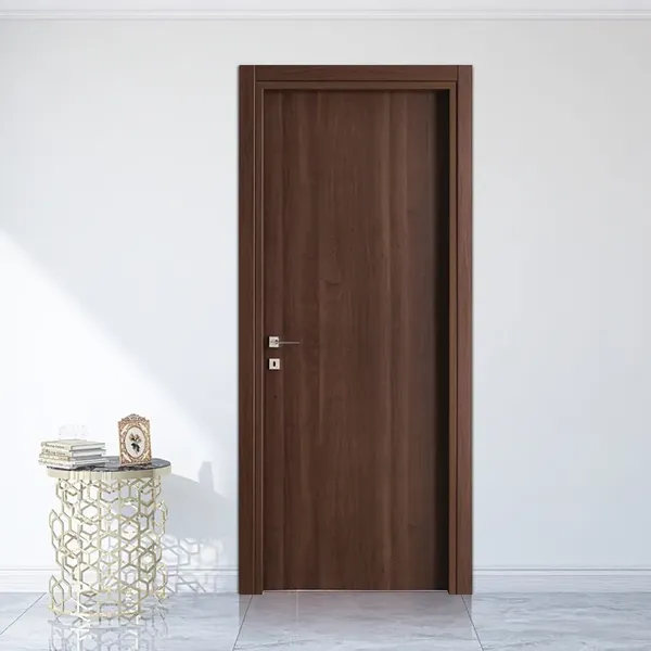 باب من خشب الجوز، أبواب غرفة فردية من الخشب الصلب، أبواب غرفة فندق خشبية hdf mdf