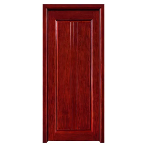 Melamine Veneer Wood Interior Room Wooden Single Leaf Swing Doors