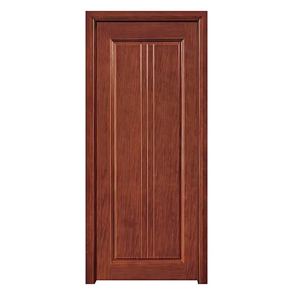 Melamine Veneer Wood Interior Room Wooden Single Leaf Swing Doors