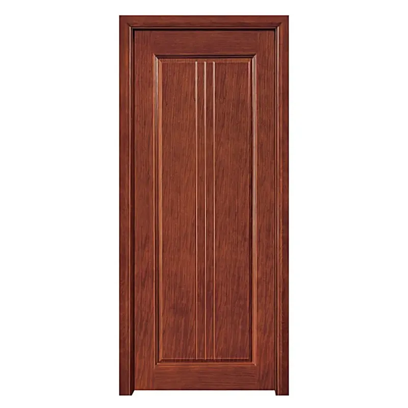 Melamine Veneer Wood Interior Room Wooden Single Leaf Swing Doors