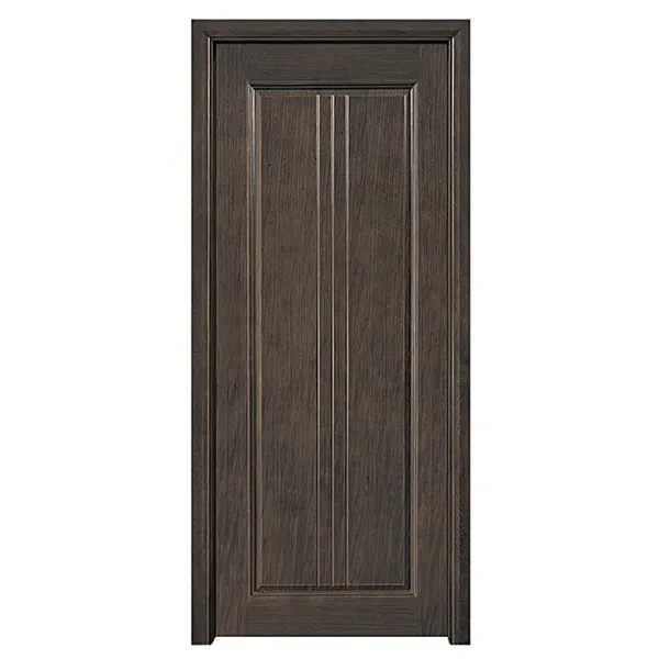 Melamine Veneer Wood Interior Room Wooden Single Leaf Swing Doors