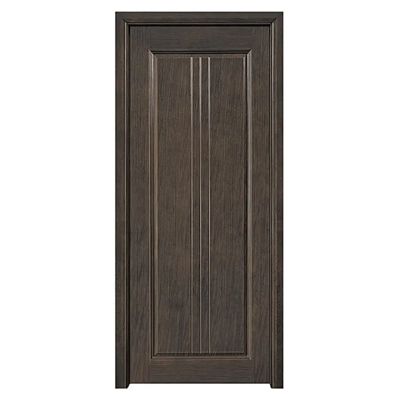 Melamine Veneer Wood Interior Room Wooden Single Leaf Swing Doors