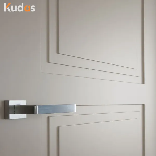 أبواب داخلية خشبية متأرجحة مقاومة للحريق، باب من الخشب الصلب الداخلي