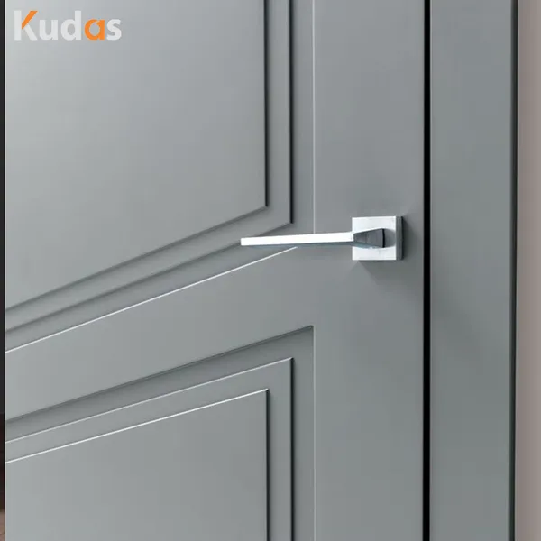 أبواب داخلية خشبية متأرجحة مقاومة للحريق، باب من الخشب الصلب الداخلي