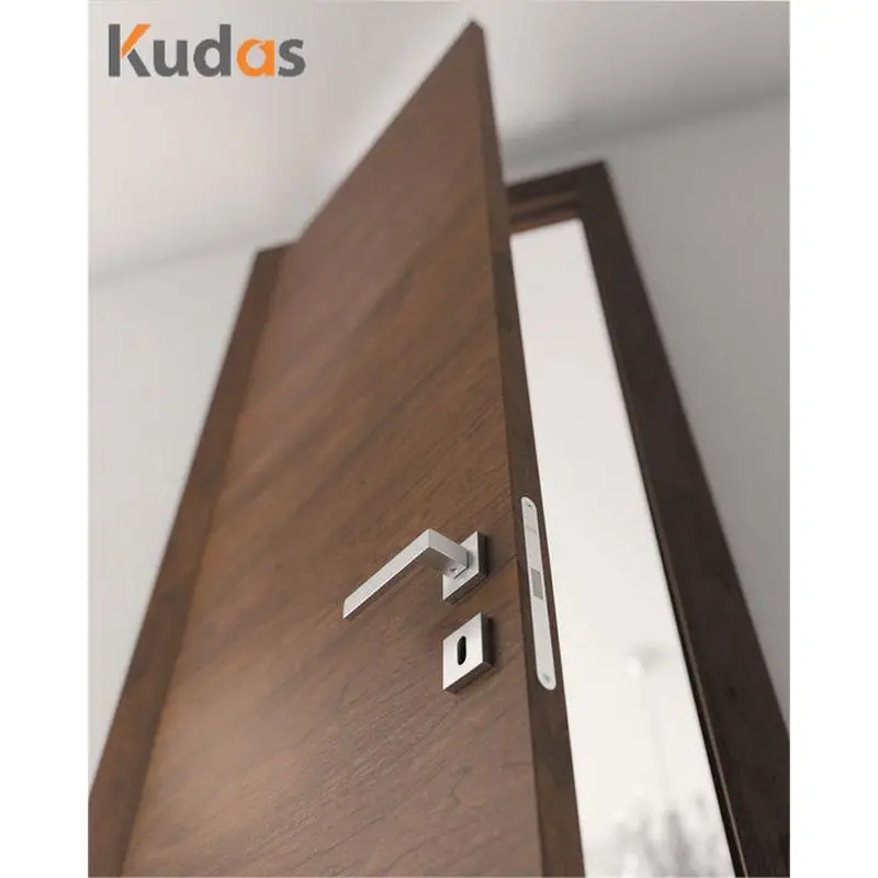 أبواب غرف داخلية فاخرة غرفة نوم باب خشبي من الميلامين للمنزل