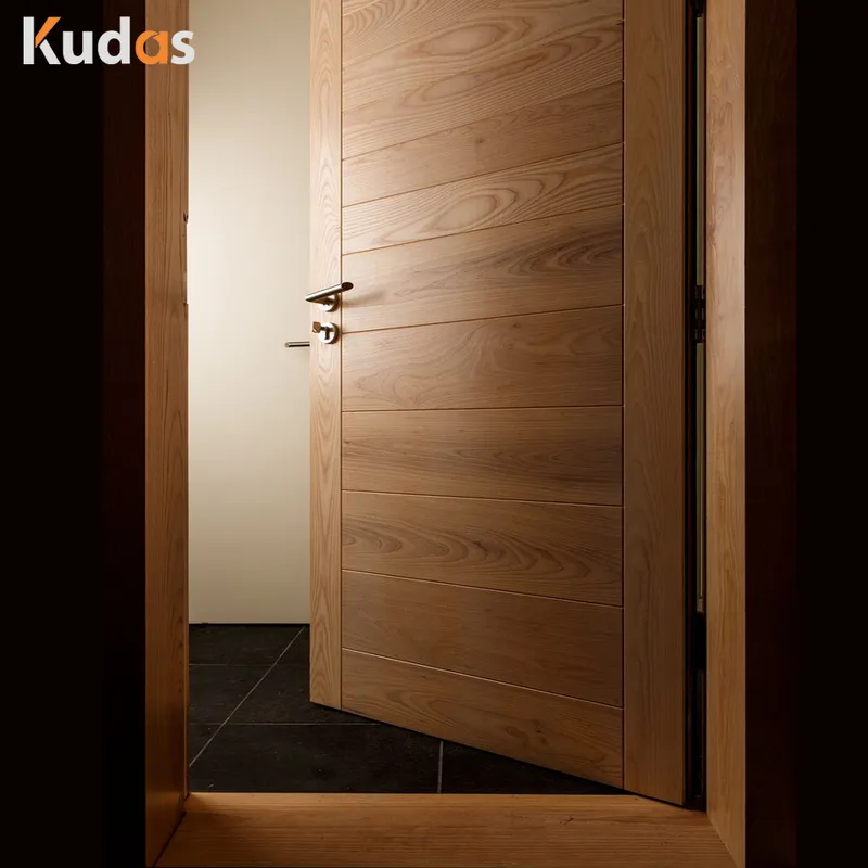 باب مرحاض للحمام مصنوع من خشب إم دي إف داخلي من الشركة المصنعة للمركب