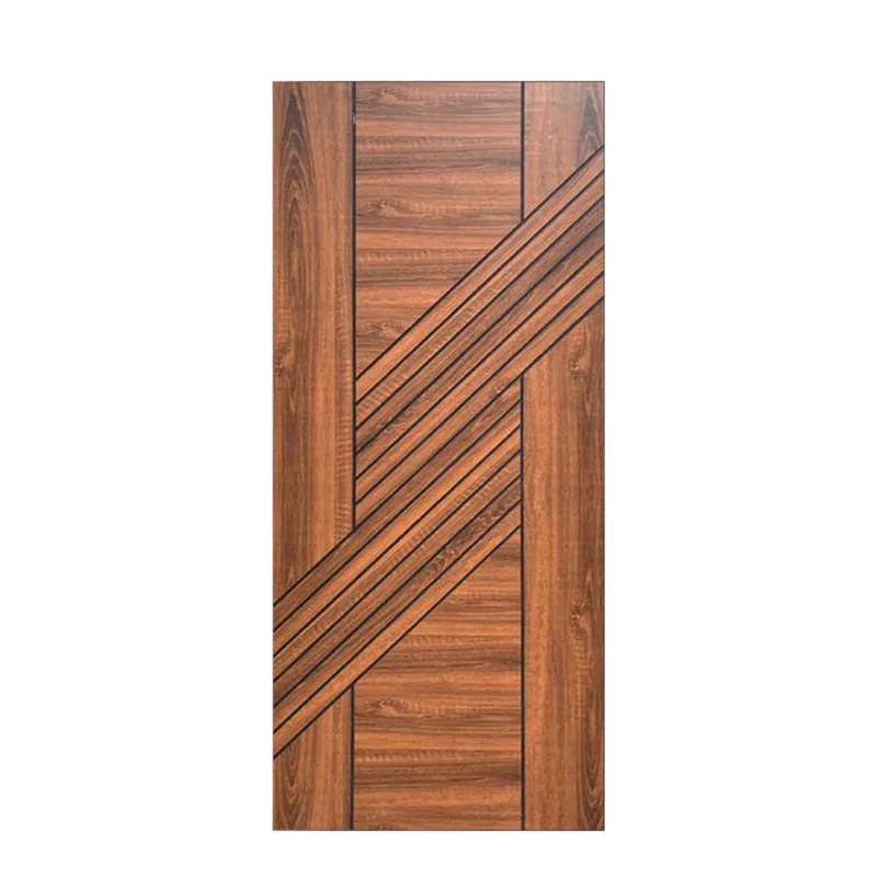 باب خشب إم دي إف من الميلامين الصلب أبواب داخلية خشبية عازلة للصوت للمنزل