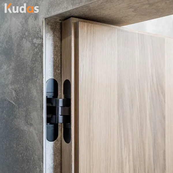 Kudas Factory Designs High Quality Wood Door Pre Hung Modern Interior Door