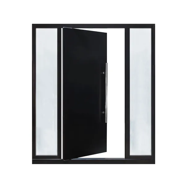 أبواب أمامية أمامية خارجية بتصميم خشب الساج للفيلا من الخشب الصلب