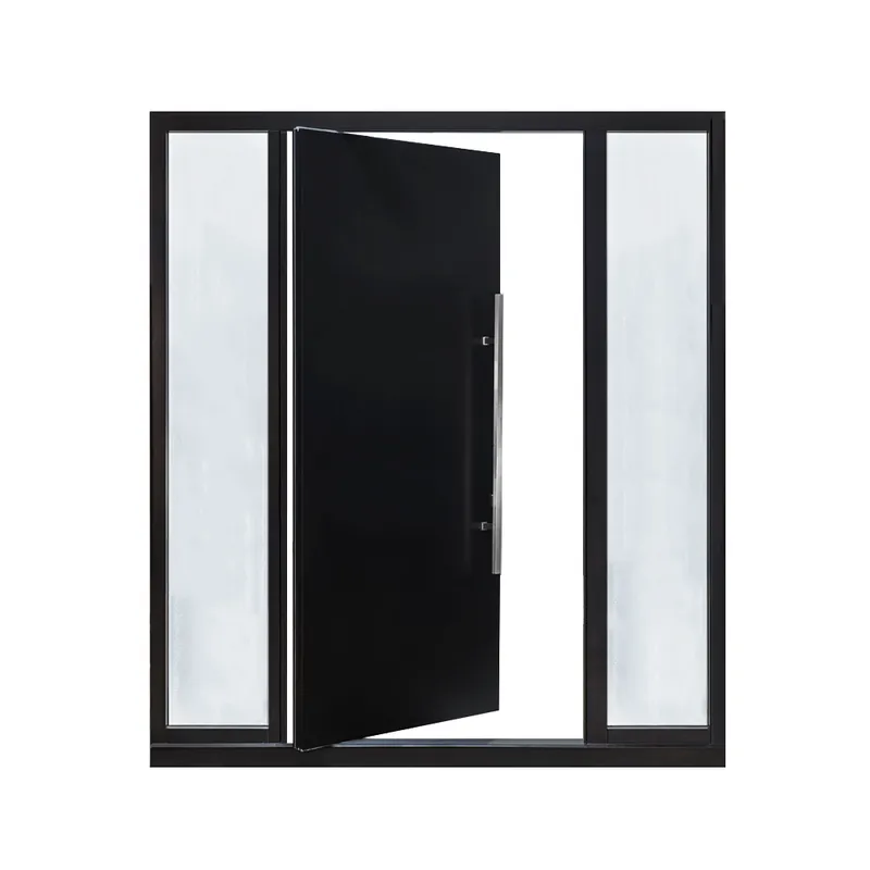 أبواب أمامية أمامية خارجية بتصميم خشب الساج للفيلا من الخشب الصلب