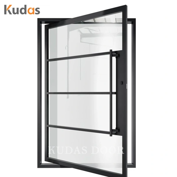 Wholesale Double Wrought Iron Door Cheap Security Entrance Steel Door