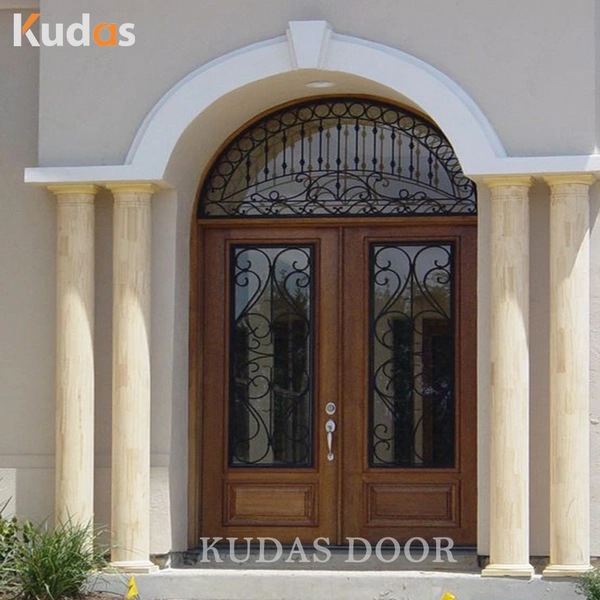 House Front Solid Entry Door Timber Pivot Wood Entrance Entry Door