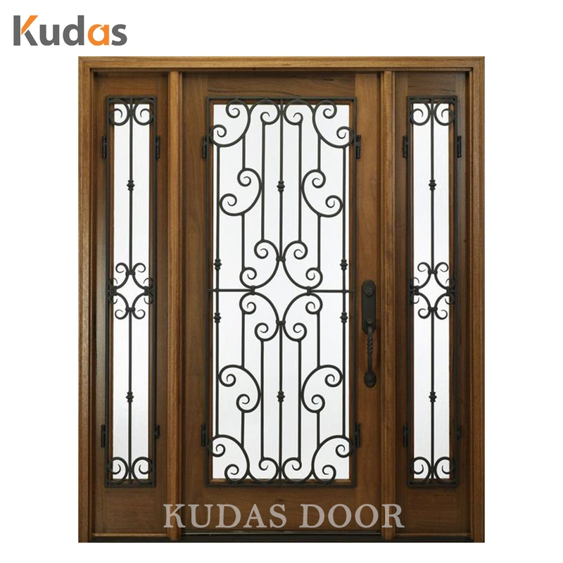 House Front Solid Entry Door Timber Pivot Wood Entrance Entry Door