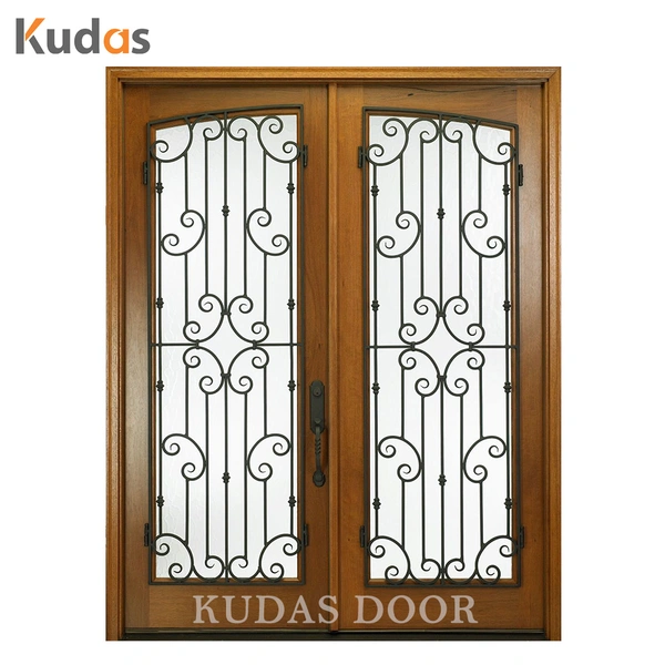 House Front Solid Entry Door Timber Pivot Wood Entrance Entry Door